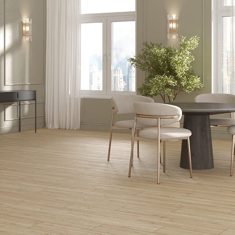 Ламинат Pergo Дуб Суконный L1250-08623 Skara 12 pro в интерьере