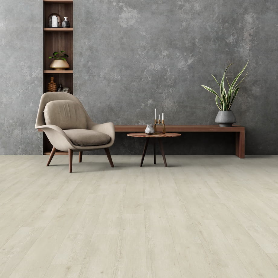 Виниловый пол SPC Floor Cold River 2813 в интерьере