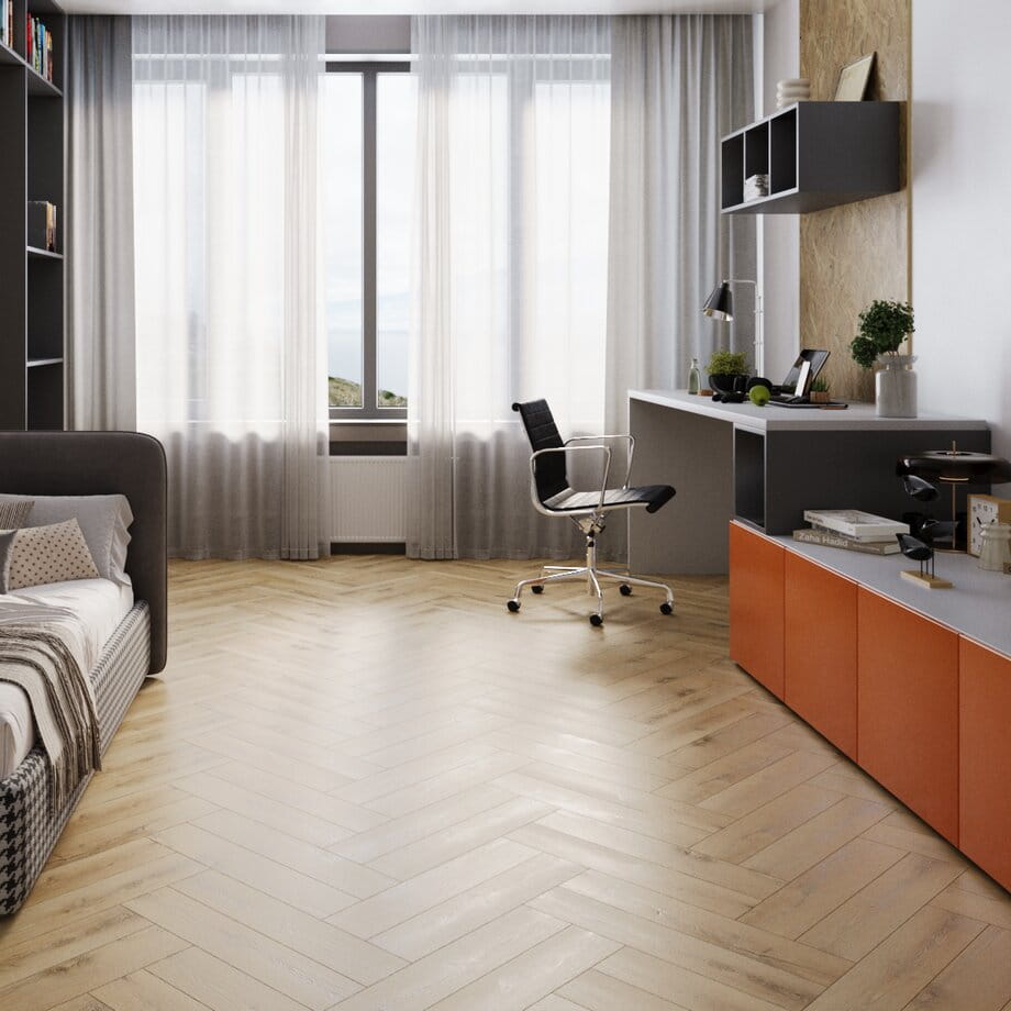 Кварцвинил SPC Floor Natisston Дуб Totak 5004-04 Unique в интерьере 4