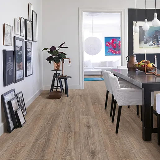 Ламинат Quick-Step Дуб Гранитный IM8469 Impressive в интерьере