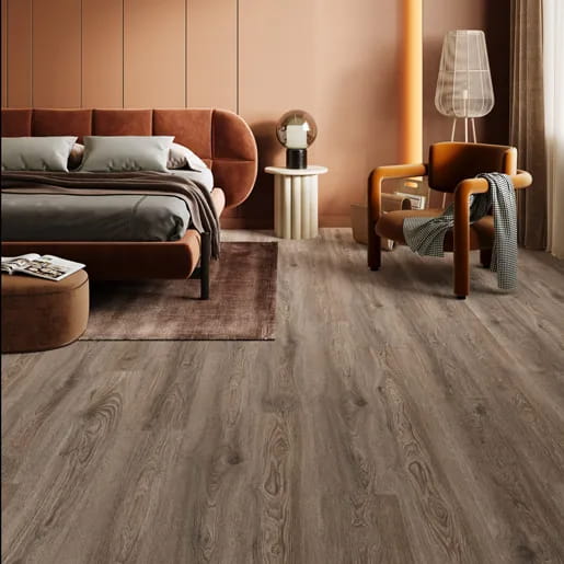 Ламинат Quick-Step Дуб Гранитный IM8469 Impressive в интерьере 2