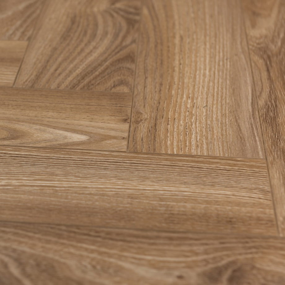 Ламинат Kronparket Дуб Дэнвиль (Denville Oak) 44002 Herringbone - фактура поверхности