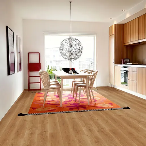 Ламинат Quick-Step Дуб Закатный IMU8629 Impressive Ultra в интерьере 3