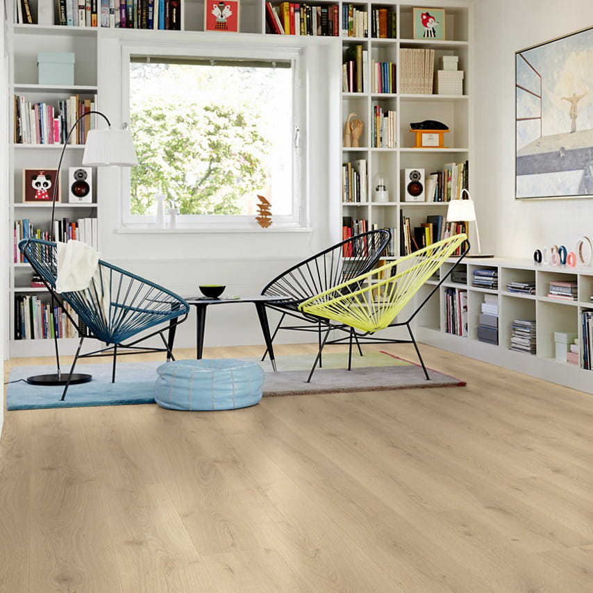 Ламинат Pergo Дуб Сити L1250-03868 Skara 12 pro в интерьере